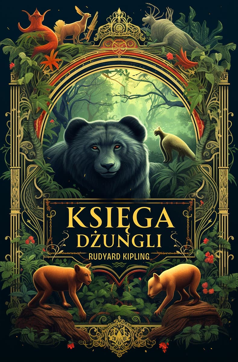 Okładka książki Księga dżungli - Rudyard Kipling