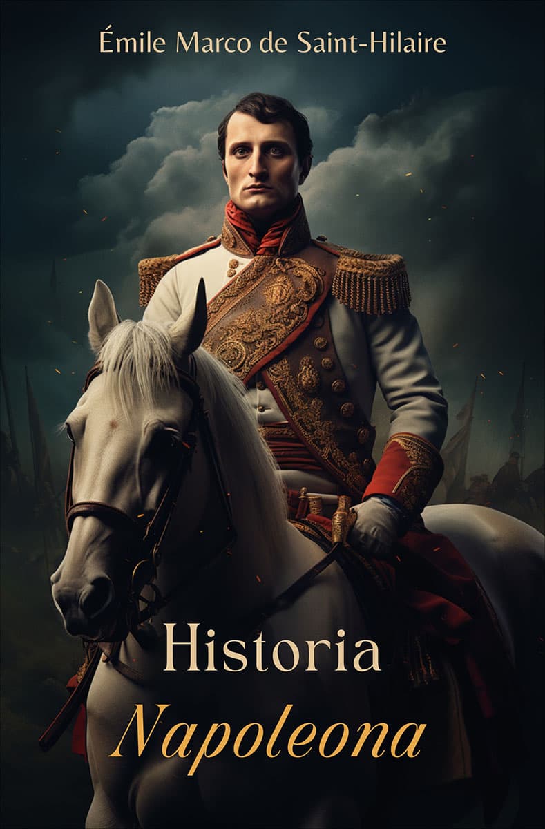 Okładka książki Historia Napoleona - Emile Marco De Saint-Hilaire