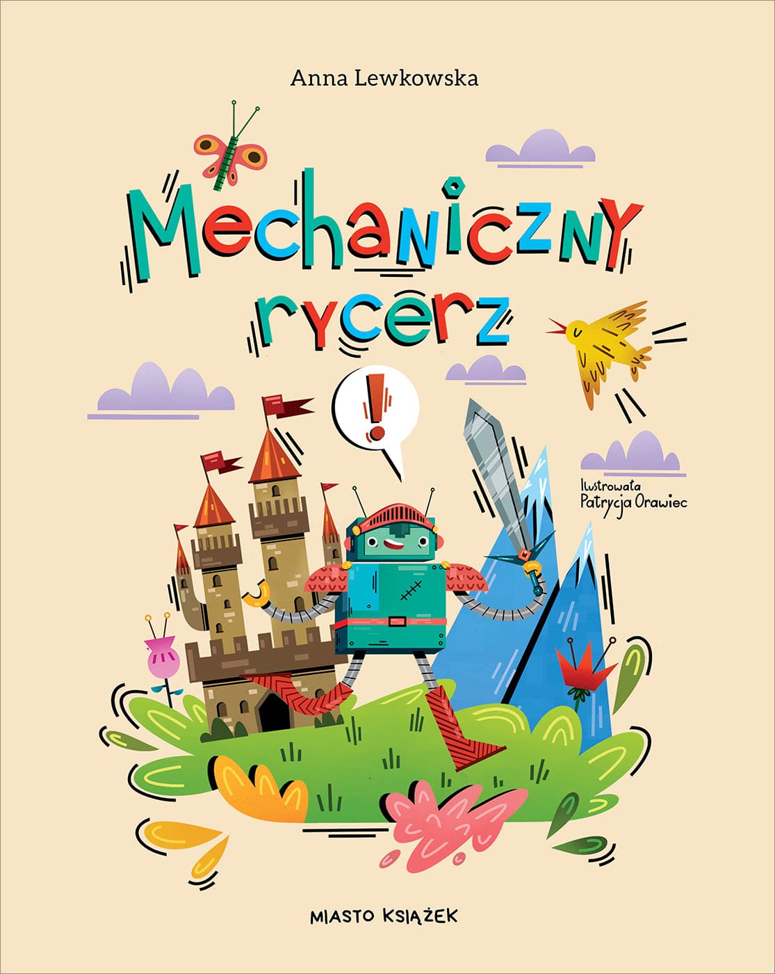 Okładka książki Mechaniczny rycerz - Anna Lewkowska